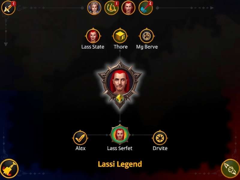 Guild selection screen showing regional guilds Lassi Legend Seeker guild interface